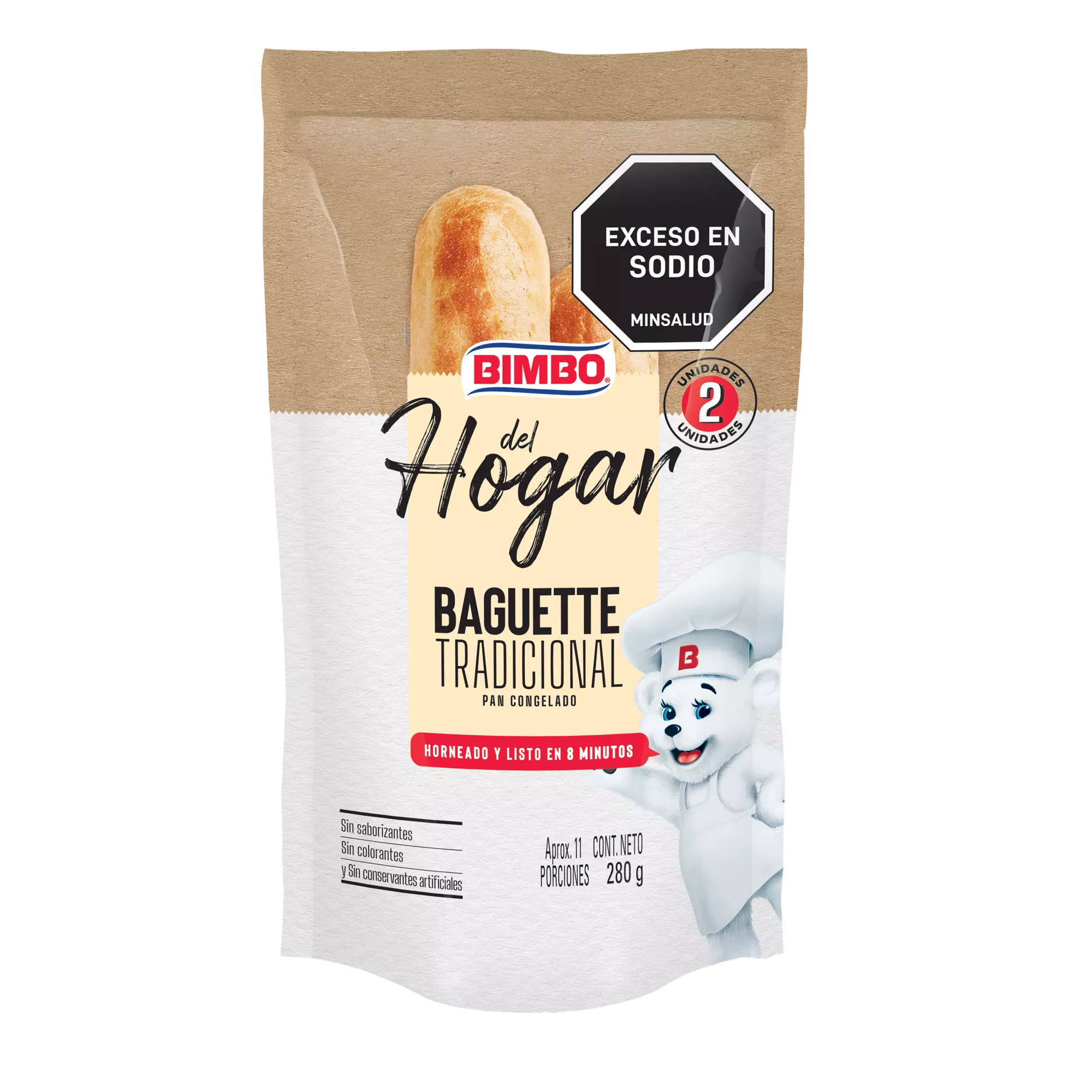 Baguette tradicional frente