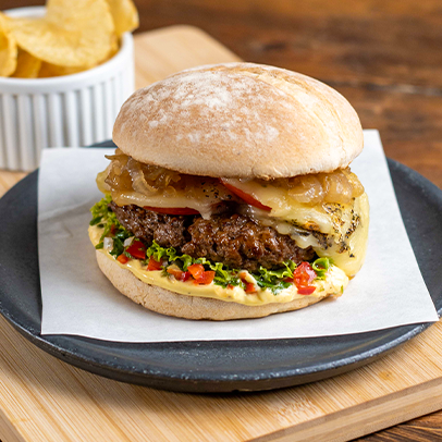 Hamburguesa argentina Hamburguesa argentina