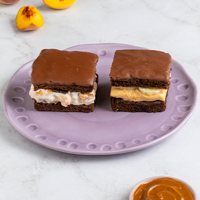 Brownies rellenos Brownies rellenos