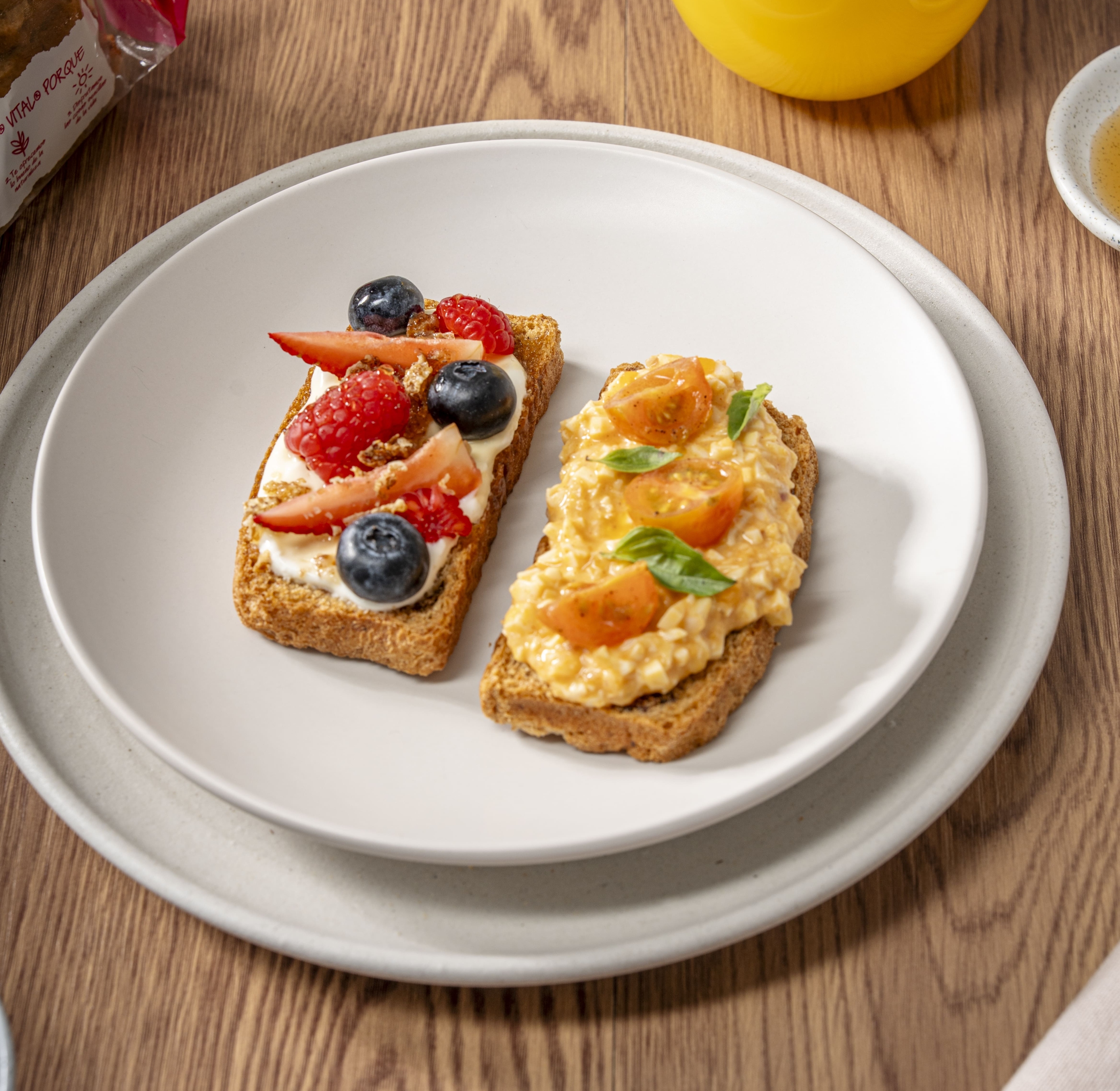 Tostadas para cualquier momento 