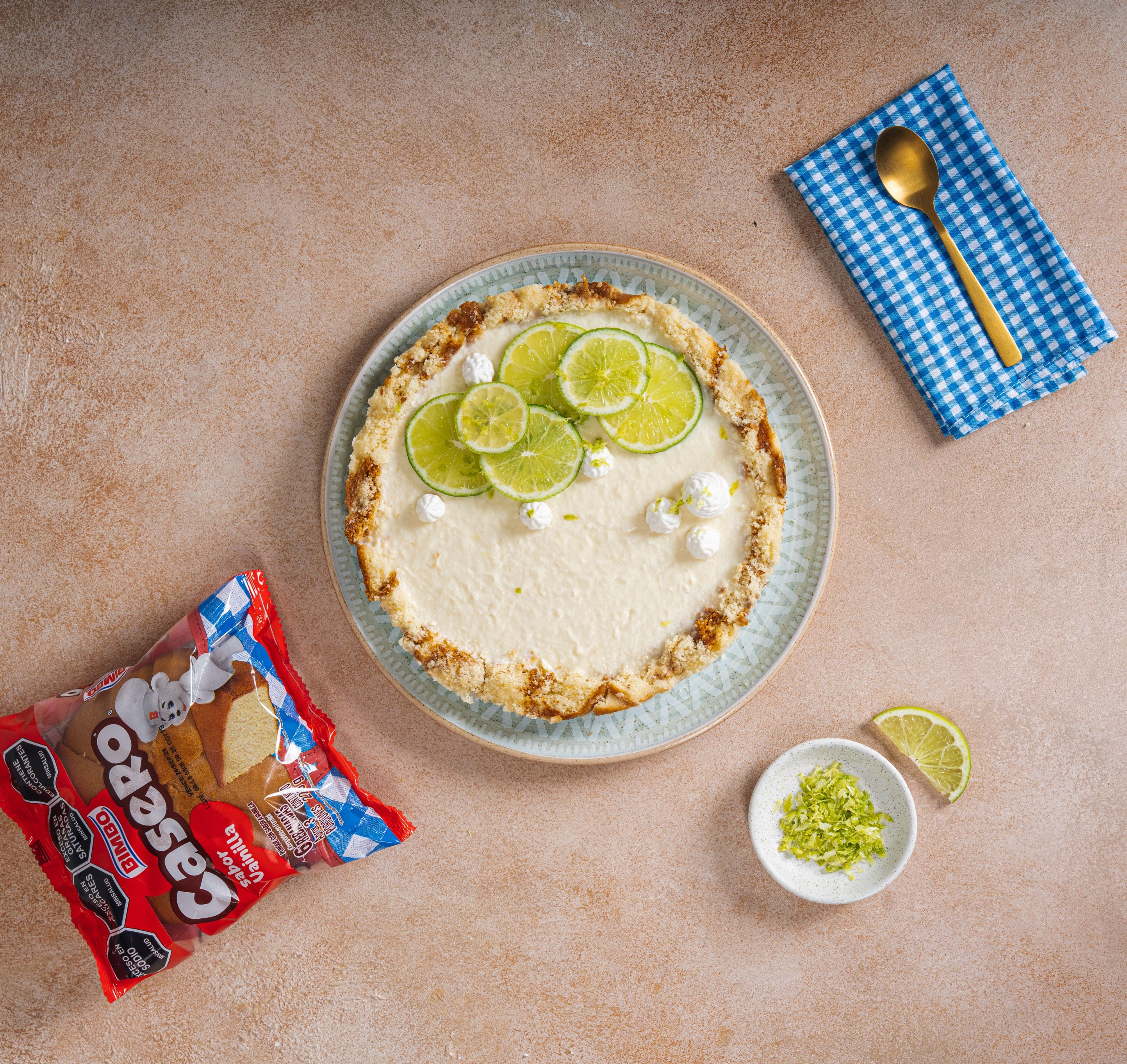 Pie de limón versión casero